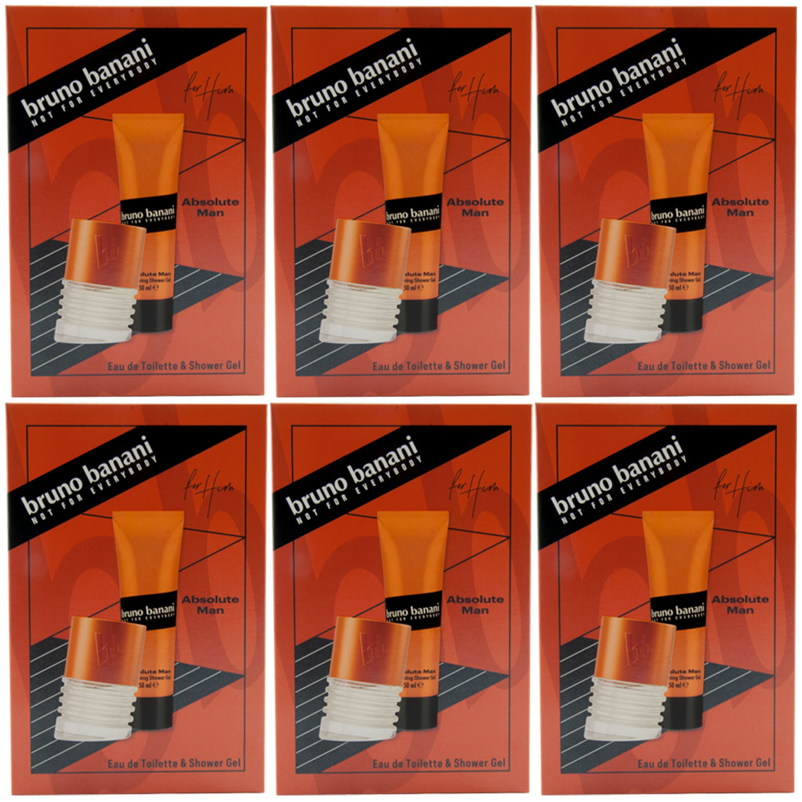 Bruno Banani Absolute Man Gift Set Sets x 30ml EdT x - Main Image