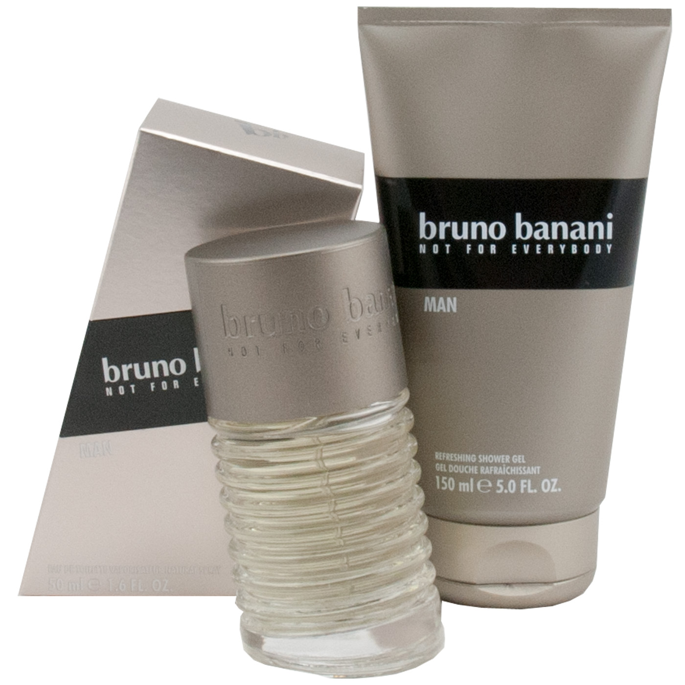 Bruno Banani Not for Everybody 50 ML Eau De Toilette EDT + 150 ML ...