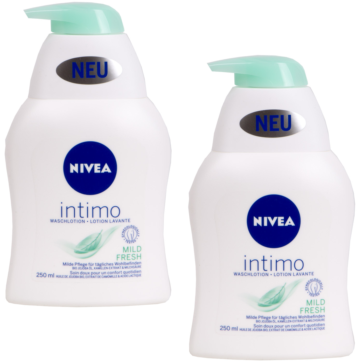 2 x Nivea Intimo Wash Lotion Intimate Mild Fresh 2 x 8.5oz Top
