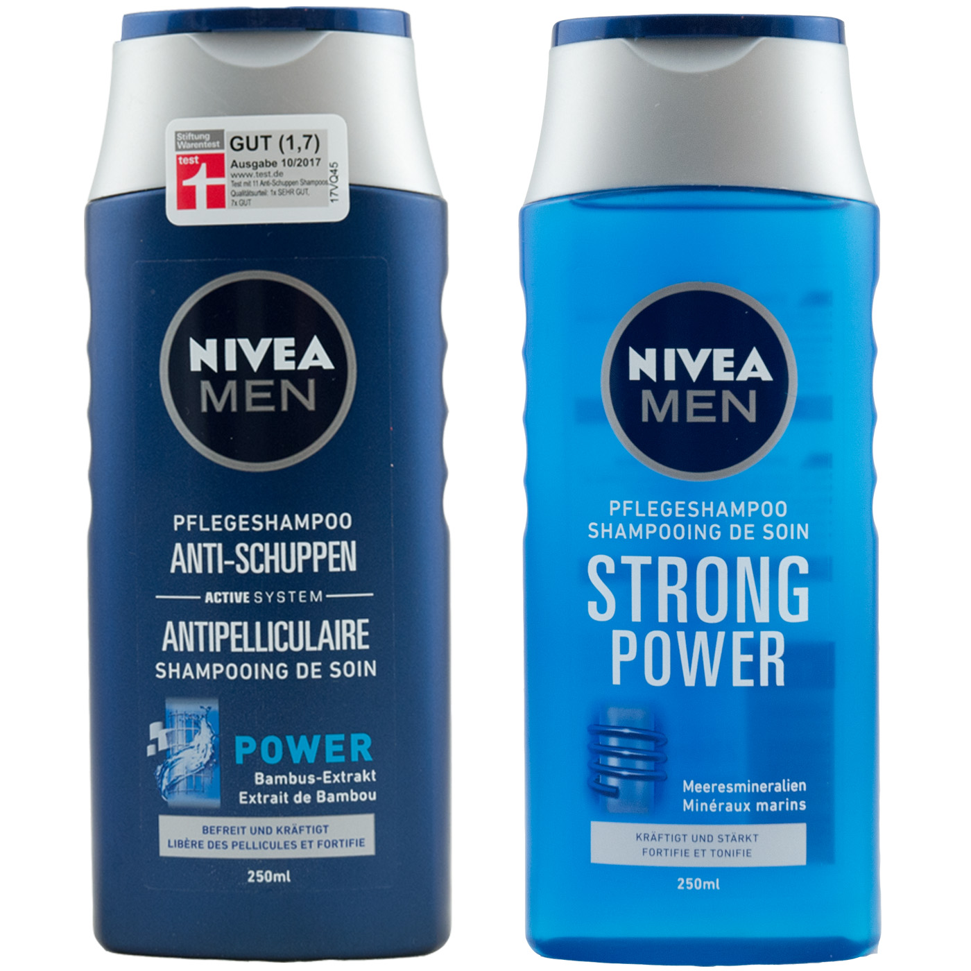 Nivea Men Care Shampoo Anti Dandruff Strong Power 4 X 250 Ml Ebay