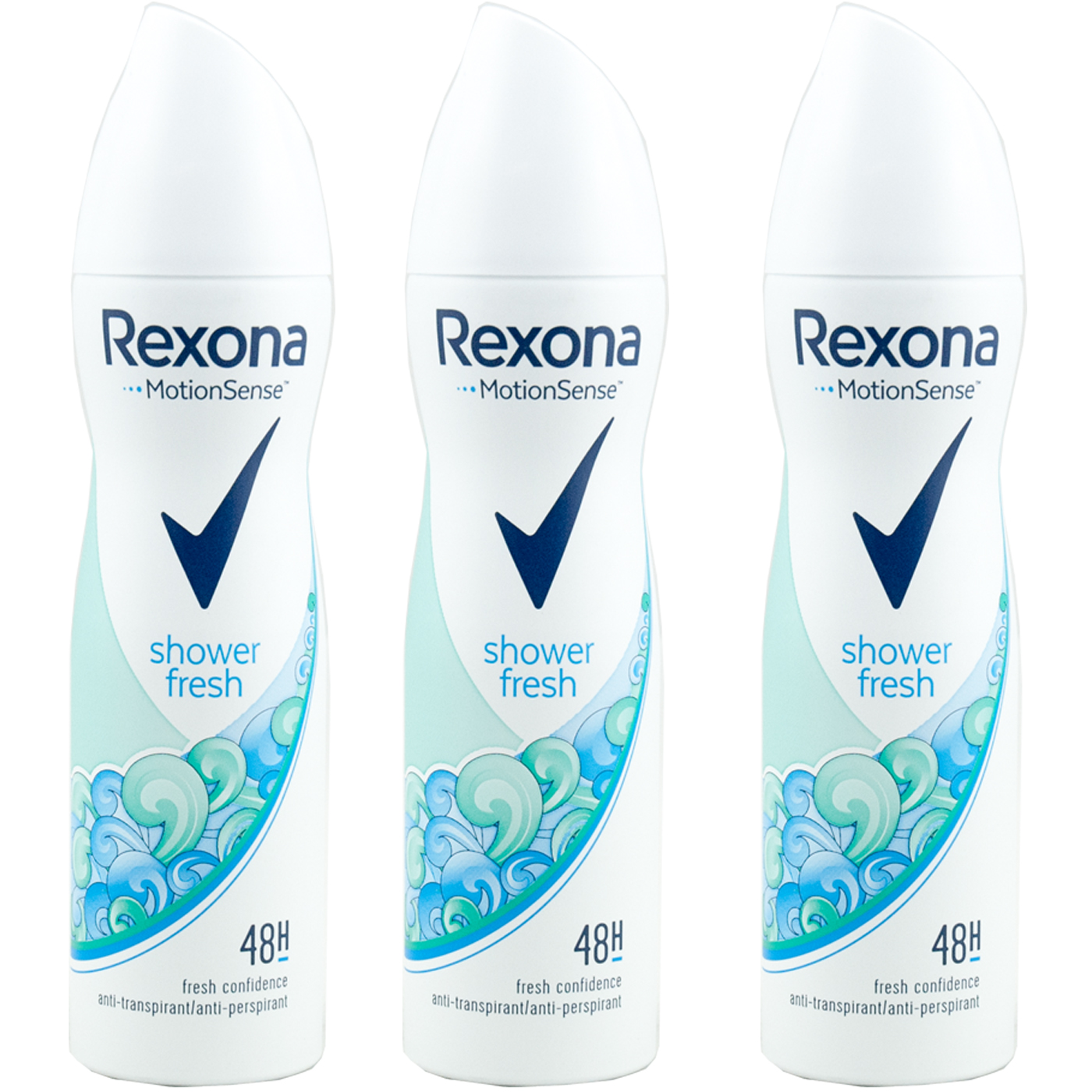 Rexona Douche Frais 3 X 150 Ml Deodorant Spray Pour Femme 48h Ebay