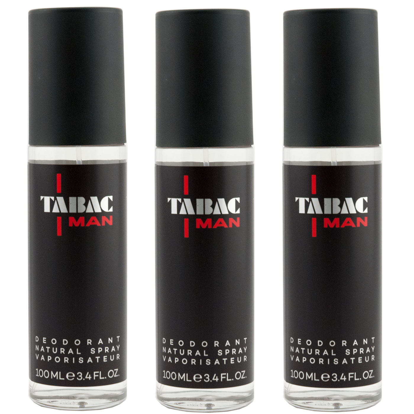 Tabac Man Deodorant Deo Natural Spray 3 x 100 ML Mäurer & Wirtz eBay
