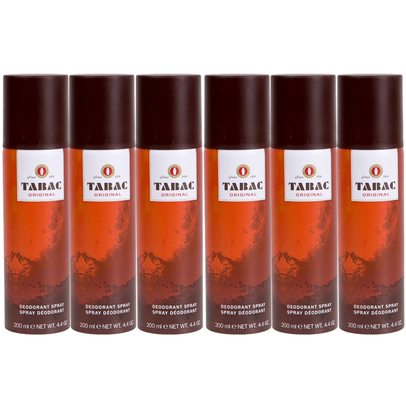 Tabac Original 6 x 200 ml Deo Deodorant Spray Set for man eBay